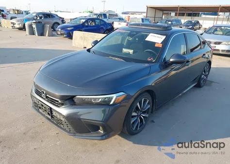 2022 Honda Civic Ex из США, поврежденный, VIN 2HGFE1F73NH311660